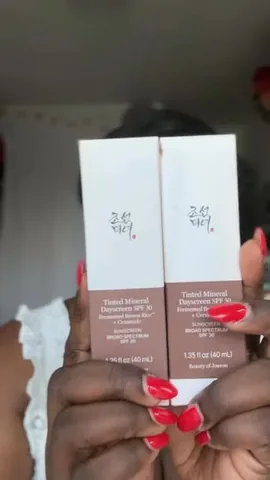 glamazondiaries Instagram post about Tinted sunscreen recommendation