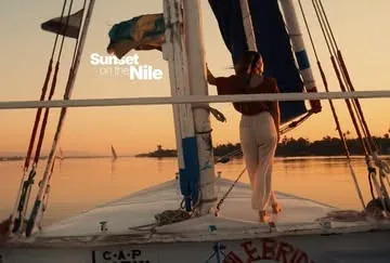 globe.birds Instagram post about Felucca sailing in Luxor
