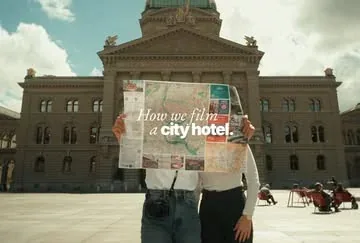 globe.birds Instagram post about City hotel filmmaking