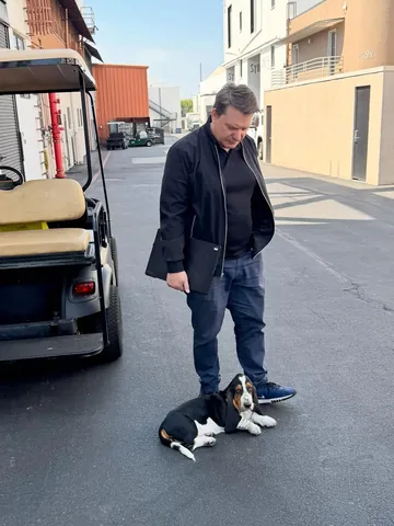 gotewan Instagram post about Pets on a film lot