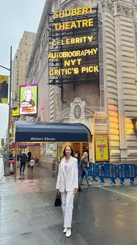 gothamlove Instagram post about Broadway comedy