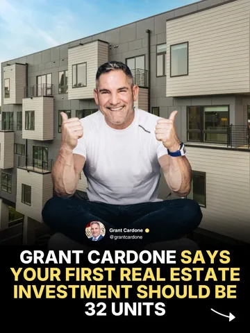 grantcardone Instagram post about Real estate investing strategy