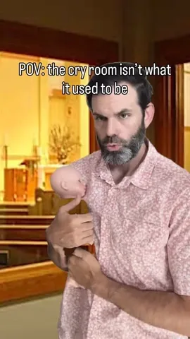 grassrootcatholic Instagram post about Parish cry rooms