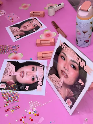 greeneggsandglamm Instagram post about Beauty event and personal milestone