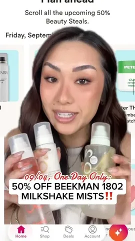 greeneggsandglamm Instagram post about Skincare sale promotion