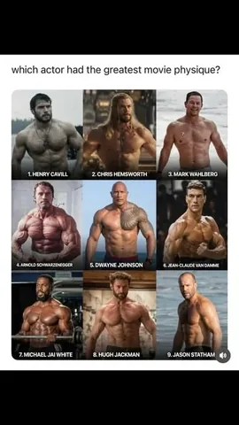 gregdoucetteifbbpro Instagram post about Actors’ physiques
