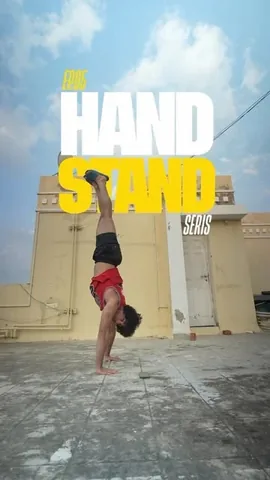 grover.fitness Instagram post about Handstand training