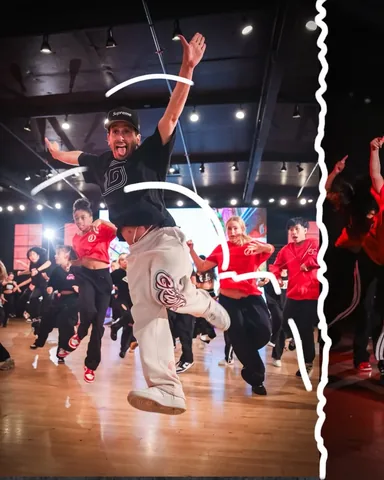 guygroove Instagram post about Dance workshop promotion