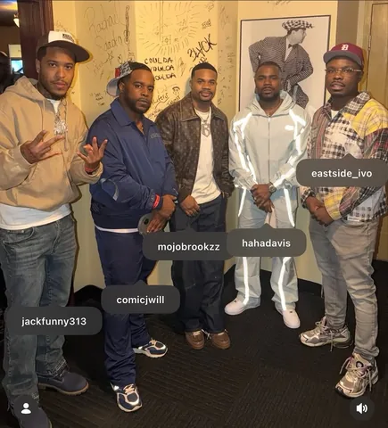 hahadavis Instagram post about Comedy event