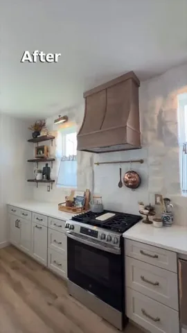 haileydevine Instagram post about Kitchen renovation