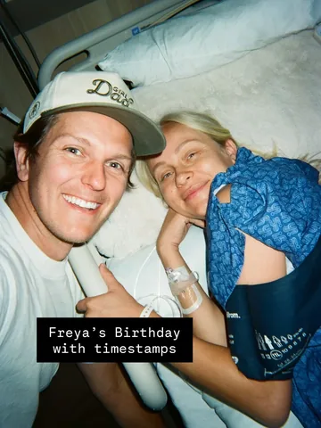 haileydevine Instagram post about Childbirth