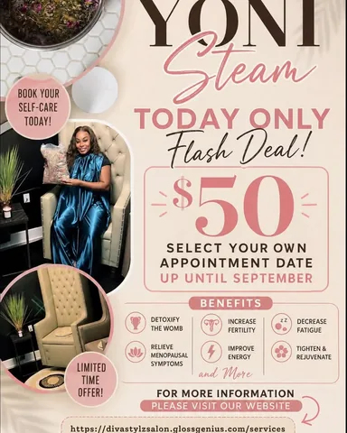 hairstylist_msdiva Instagram post about Yoni steam service