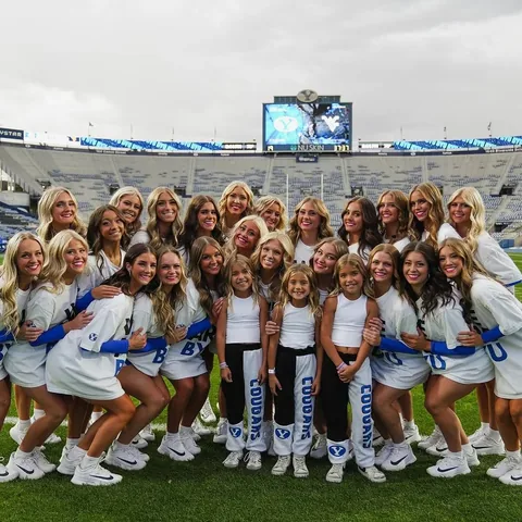 halston.blake Instagram post about BYU Cougars event