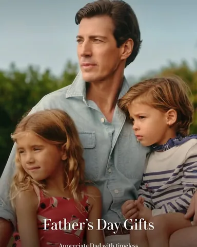 halston.blake Instagram post about Ralph Lauren Father's Day campaign