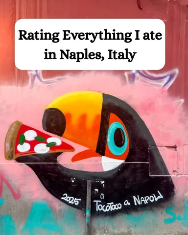 hannahlogan21 Instagram post about Naples food