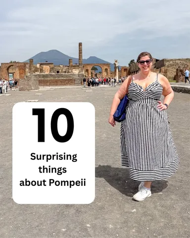 hannahlogan21 Instagram post about Pompeii travel