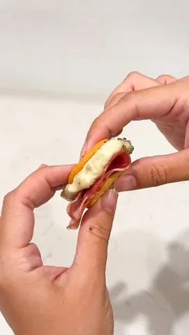 hannahmarieden Instagram post about Savory charcuterie snack