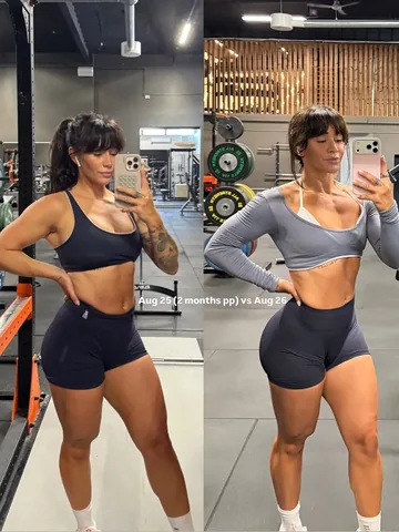 hannaoeberg Instagram post about Postpartum fitness recovery