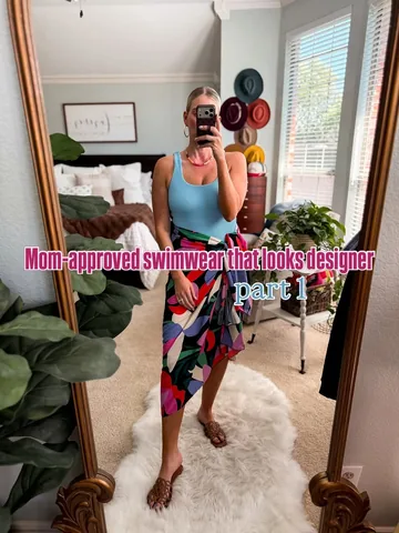 happilyhebert Instagram post about Swimwear