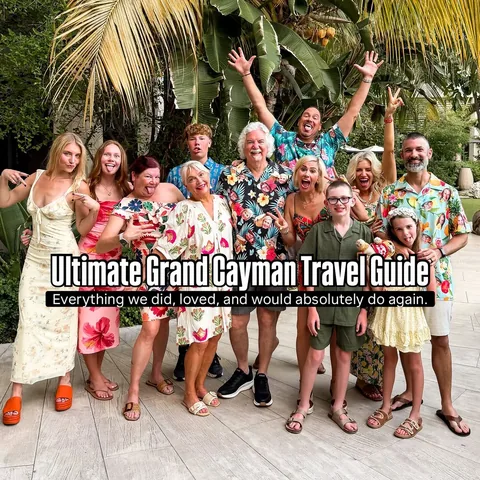 happilyhebert Instagram post about Grand Cayman travel guide