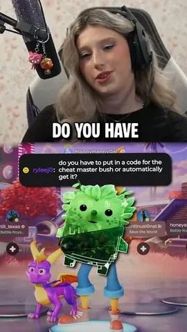 happyhappygaltv Instagram post about Fortnite cheat code tutorial