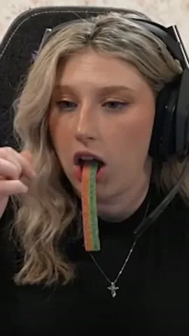 happyhappygaltv Instagram post about Airheads candy promotion