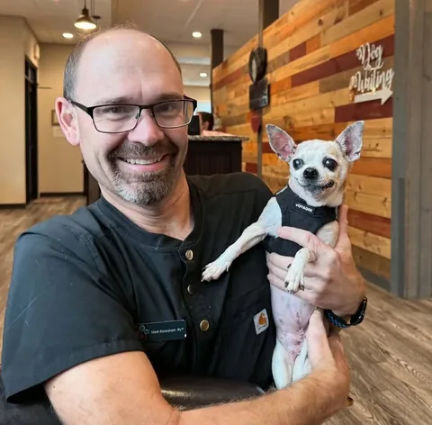 harleypuppymilldog Instagram post about Rescue dog medical update
