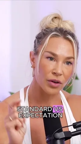 hattieboydle Instagram post about Standards and expectations