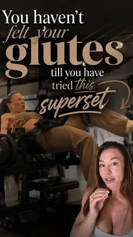 hattieboydle Instagram post about Glute training
