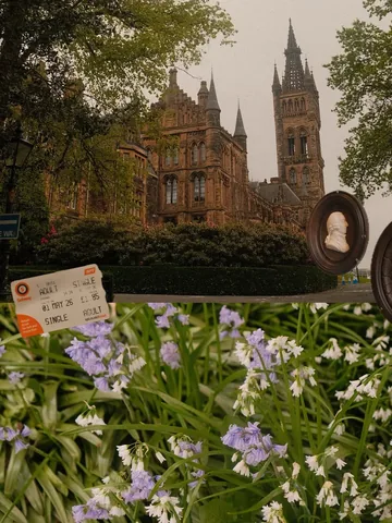 hayaisreading Instagram post about University of Glasgow architecture