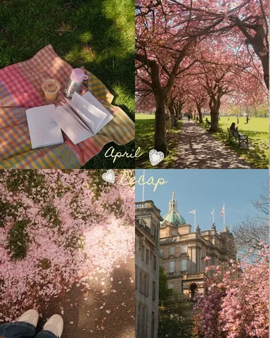 hayaisreading Instagram post about April spring recap
