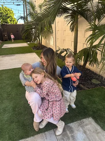hayleymariemcbride Instagram post about Faith during motherhood challenges
