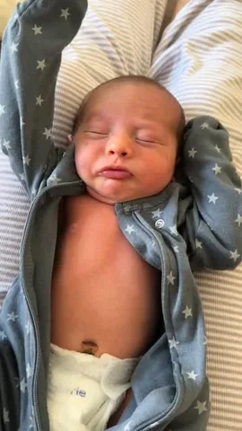 hayleymariemcbride Instagram post about Baby milestone
