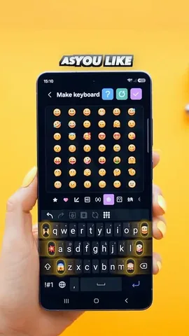 haylsworld Instagram post about Samsung emoji shortcut