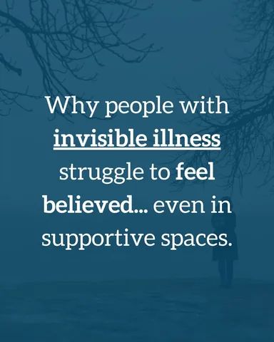healthpsychologyclinic Instagram post about Invalidation and perceived safety