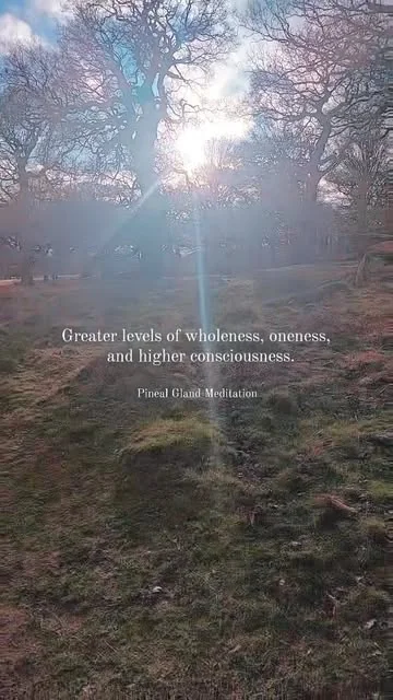 healthwithnora Instagram post about Pineal gland and melatonin