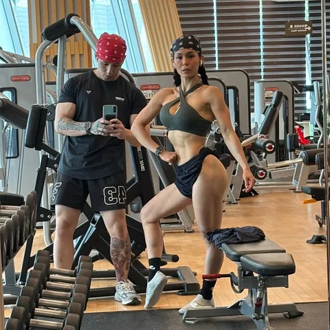 helms3dmj Instagram post about Bodybuilding journey in Korea
