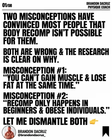 helms3dmj Instagram post about Body recomposition