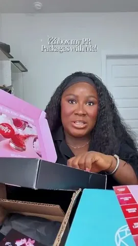 hermillennialcloset Instagram post about Beauty PR unboxing