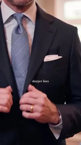 hespokestyle Instagram post about Navy suit design