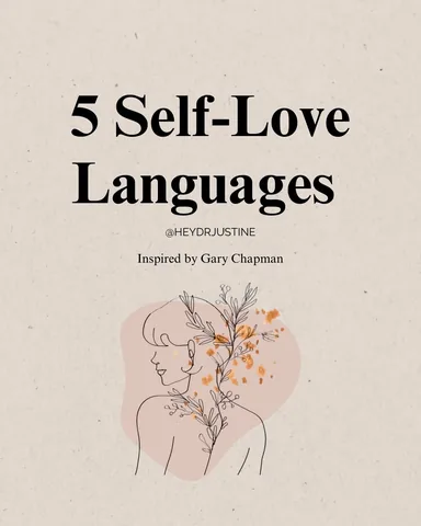 heydrjustine Instagram post about Self love and boundaries