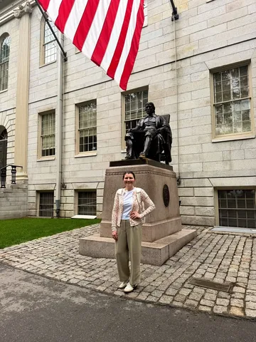 heyitscarlyrae Instagram post about Harvard landmarks