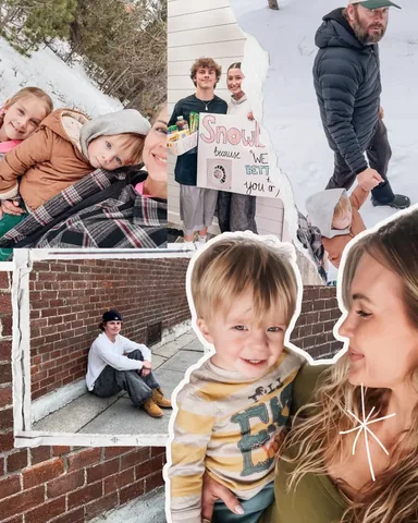 heykayli Instagram post about Monthly family recap