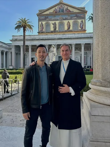 heypjk Instagram post about Spiritual friendship
