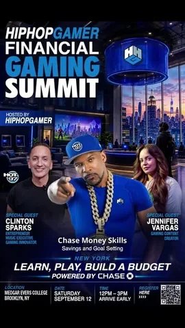hiphopgamer Instagram post about Financial Gaming Summit