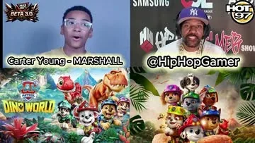 hiphopgamer Instagram post about Paw Patrol cast feature