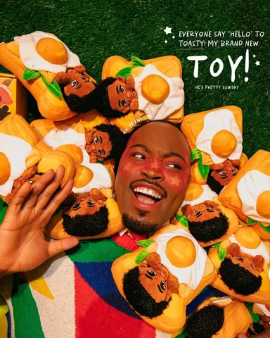 hippypotter Instagram post about Toasty plush toy launch