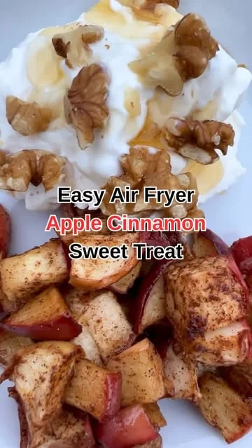 holisticnics Instagram post about Baked apple dessert