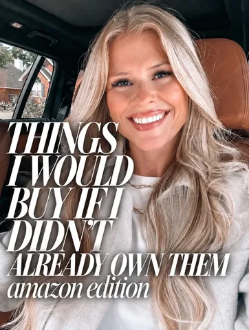 holycityblonde Instagram post about Amazon fashion finds