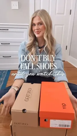 holycityblonde Instagram post about Fall shoes